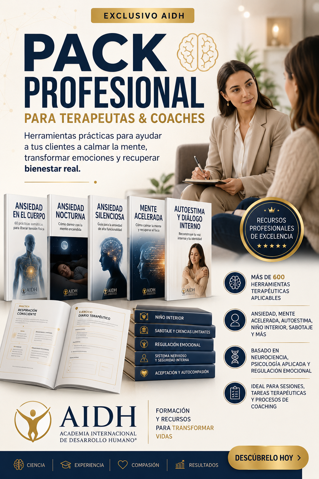 PACK PROFESIONAL PARA TERAPEUTAS & COACHES